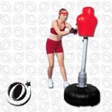 SBPA-268A Heavy Freestanding Reflex Boxing Stand (Red)